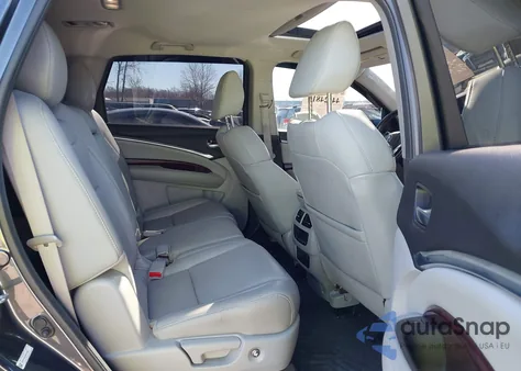 2014 Acura Mdx from USA, damaged, VIN 5FRYD4H29EB029458